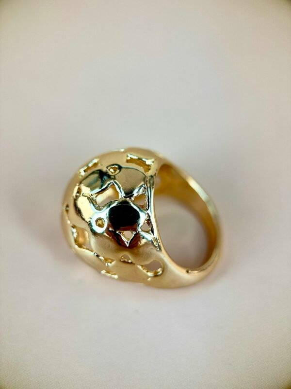 Bague Boule Motif – Image 3