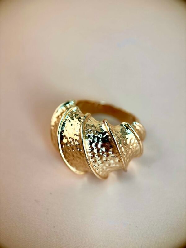 Bague épaisse motif – Image 2