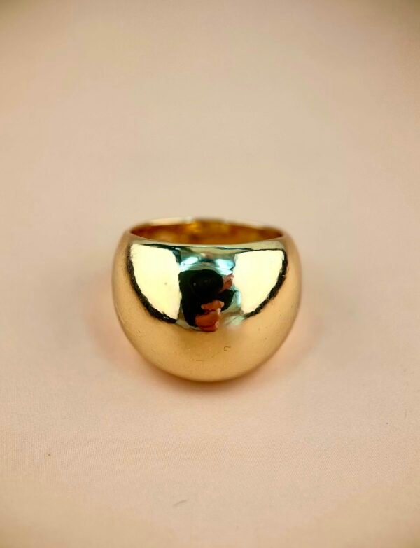 Bague épaisse jonc