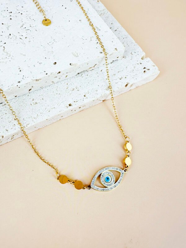 Collier Acier Inoxydable Oeil – Image 4