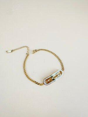 Bracelet Acier Inoxydable strass