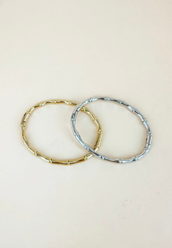 Bracelet jonc en acier inoxydable – Image 2