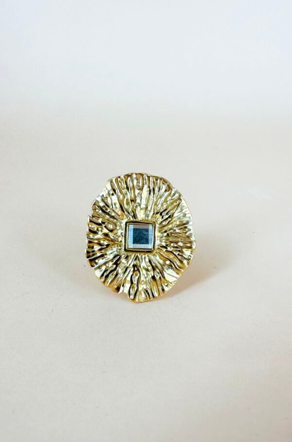 Grande bague en acier inoxydable