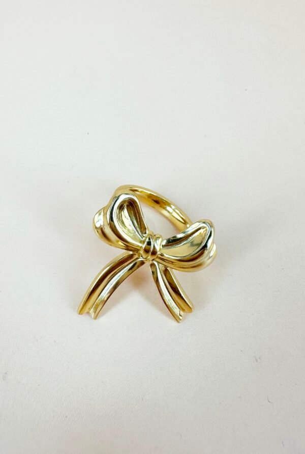 Bague noeud en acier inoxydable