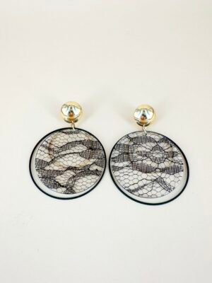 Boucles d’oreilles dentelle