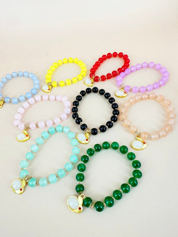 Lot de 12 Bracelets Perles lapin