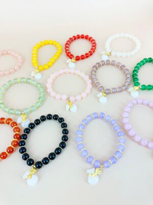 Lot de 12 Bracelets Perles