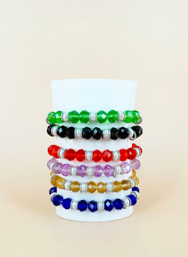 Lot de 12 Bracelets Perles