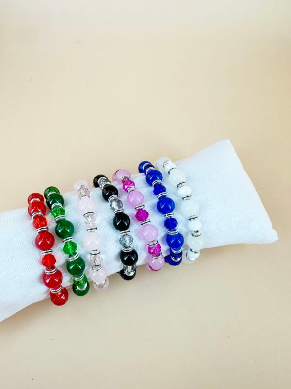 Lot de 12 Bracelets Perles