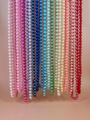 Sautoir Perles 8mm longueur 1m20
