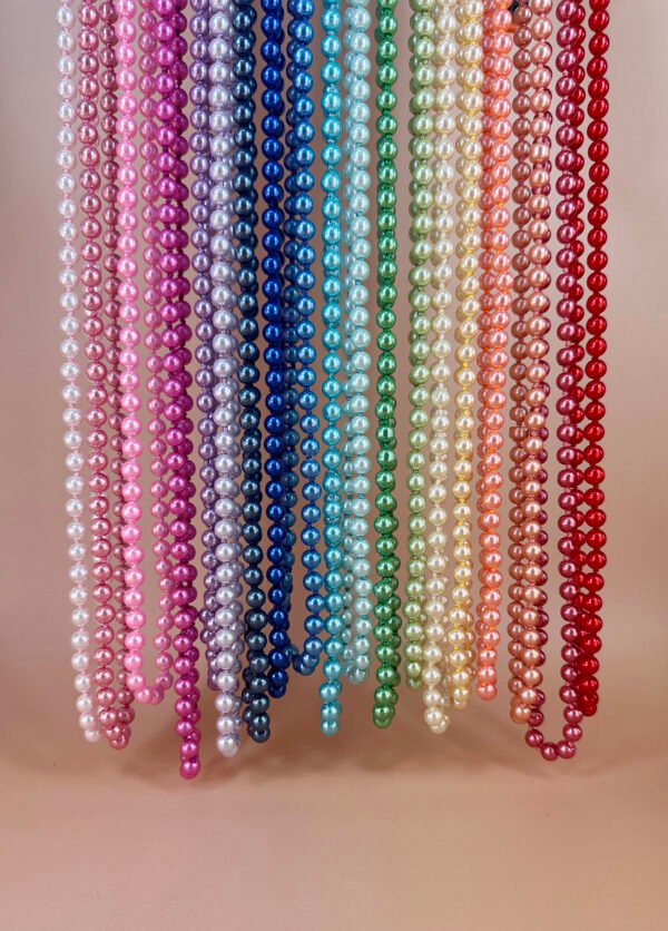 Sautoir Perles 8mm longueur 1m20