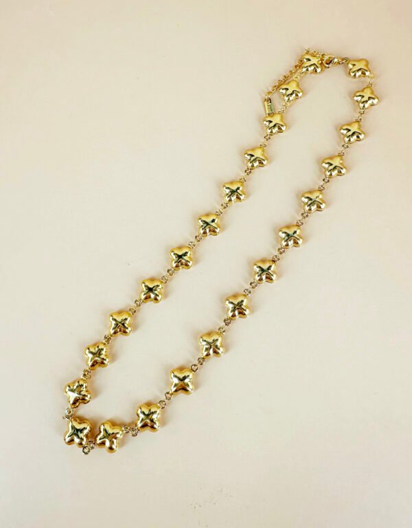 Collier trèfle en acier inoxydable – Image 2