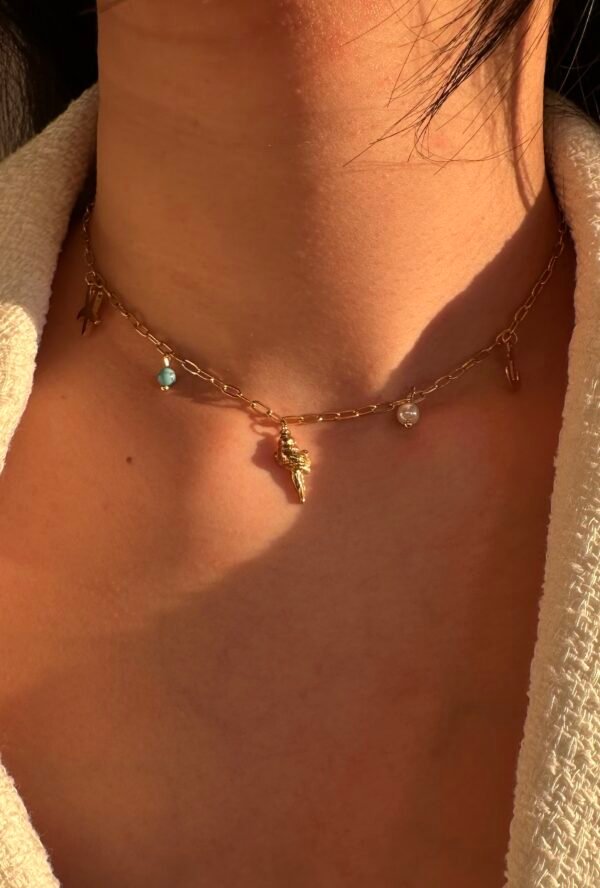 Collier Charms en acier inoxydable