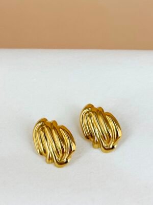 Boucles d’oreilles en acier inoxydable