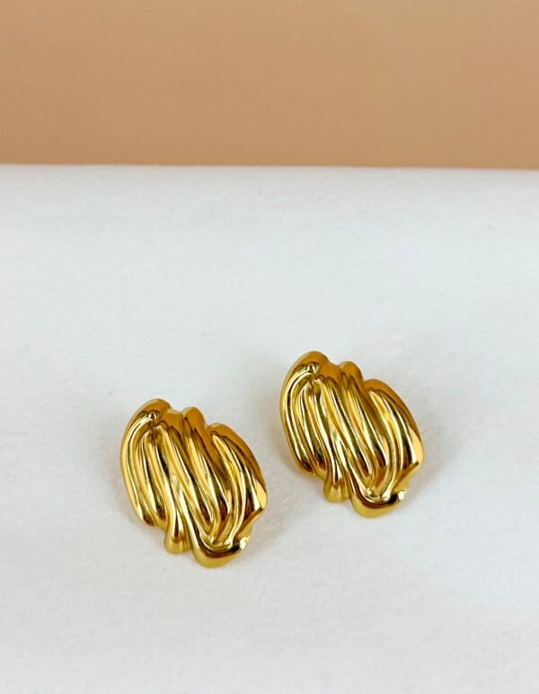Boucles d'oreilles en acier inoxydable