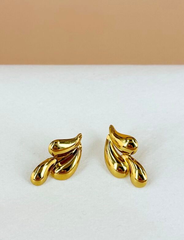 Boucles d'oreilles en acier inoxydable