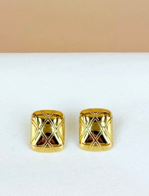 Boucles d'oreilles en acier inoxydable