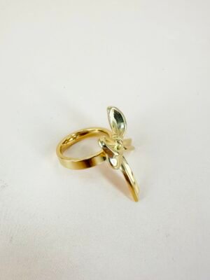 Bague noeud en acier inoxydable