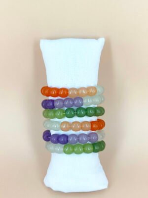 Lot de 12 Bracelets Perles