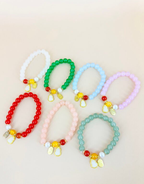 Lot de 12 Bracelets Perles style asiatique – Image 2