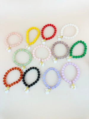 Lot de 12 Bracelets Perles