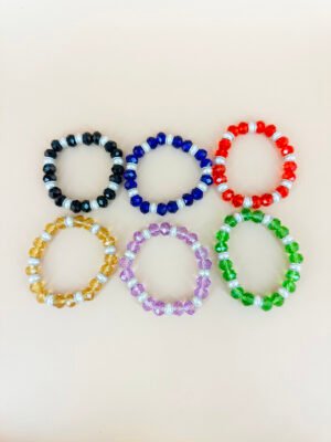 Lot de 12 Bracelets Perles