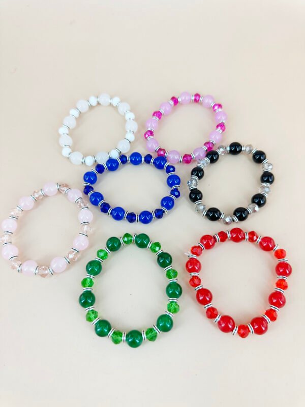 Lot de 12 Bracelets Perles – Image 2