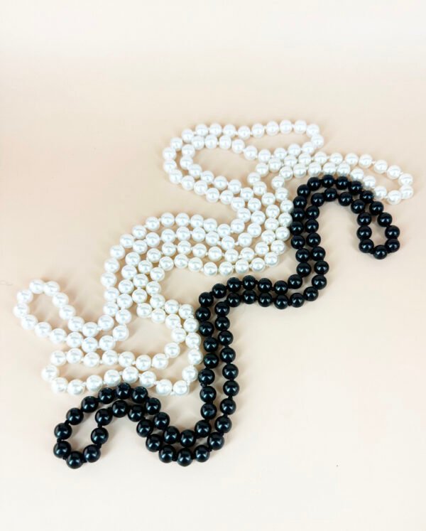Sautoir Perles 10mm longueur 90 cm – Image 2