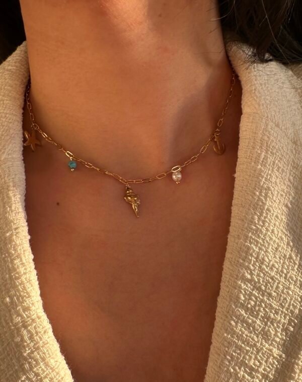 Collier Charms en acier inoxydable – Image 2