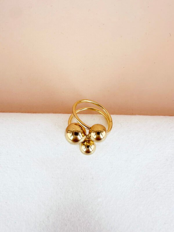 Bague boule en acier – Image 2