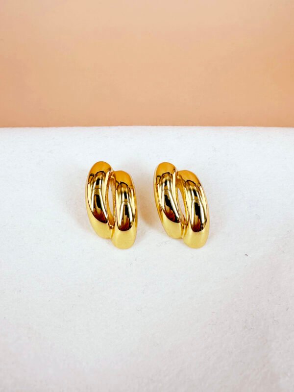 Boucles d'oreilles en acier inoxydable