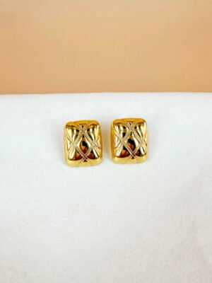 Boucles d’oreilles en acier inoxydable