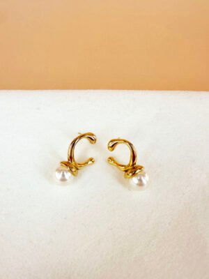 Boucles d’oreilles en acier inoxydable