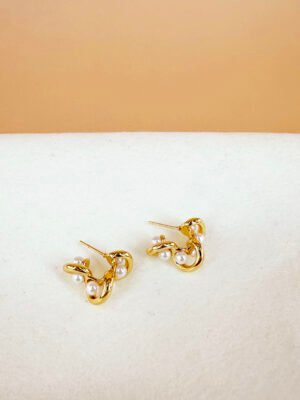 Boucles d’oreilles en acier inoxydable