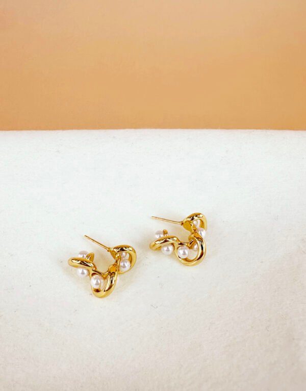 Boucles d'oreilles en acier inoxydable