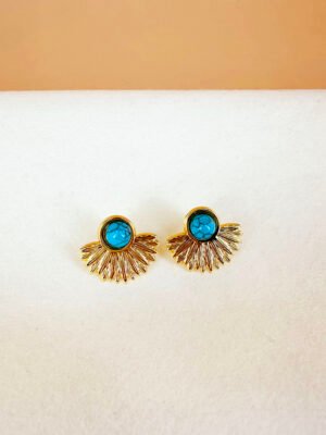 Boucles d’oreilles en acier inoxydable