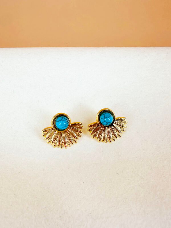 Boucles d'oreilles en acier inoxydable