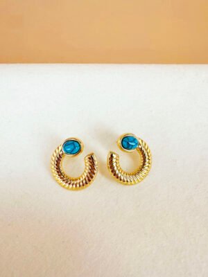 Boucles d’oreilles en acier inoxydable