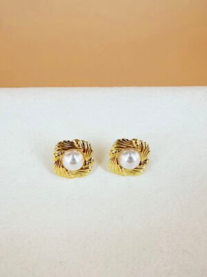 Boucles d’oreilles en acier inoxydable