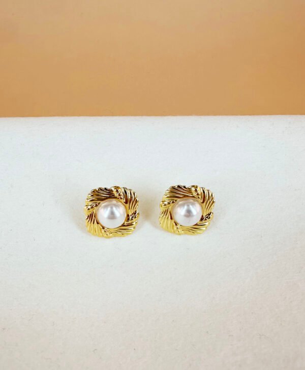 Boucles d'oreilles en acier inoxydable