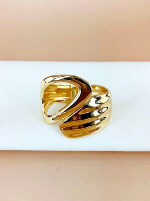 Bracelet jonc doré