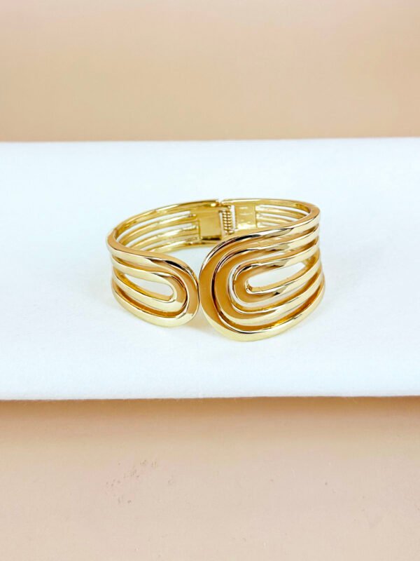 Bracelet jonc doré