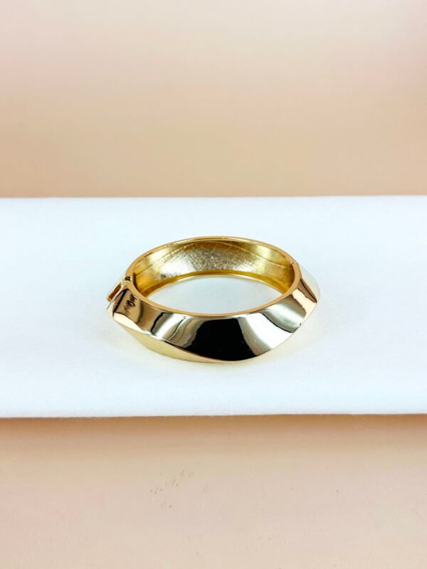 Bracelet jonc doré