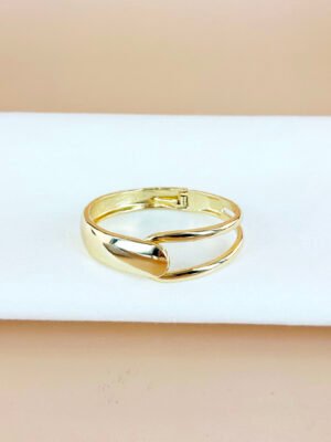 Bracelet jonc doré