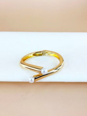 Bracelet jonc doré