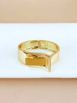 Bracelet jonc doré