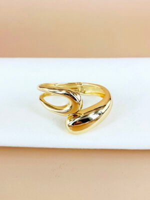 Bracelet jonc doré