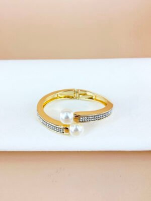 Bracelet jonc doré