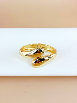 Bracelet jonc doré