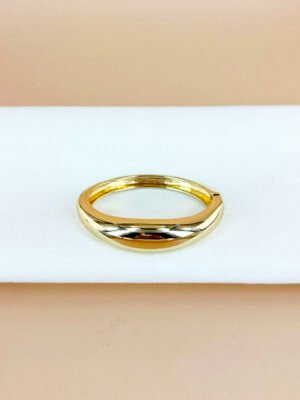Bracelet jonc doré